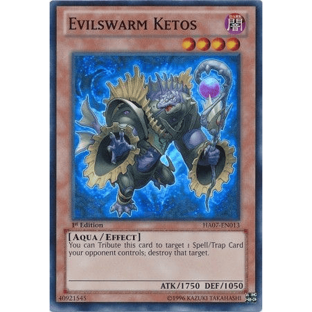 Evilswarm Ketos - HA07-EN013 - Super Rare
