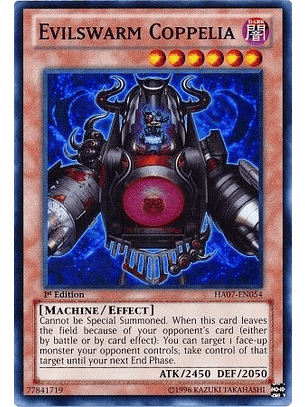 Evilswarm Coppelia - HA07-EN054 - Super Rare