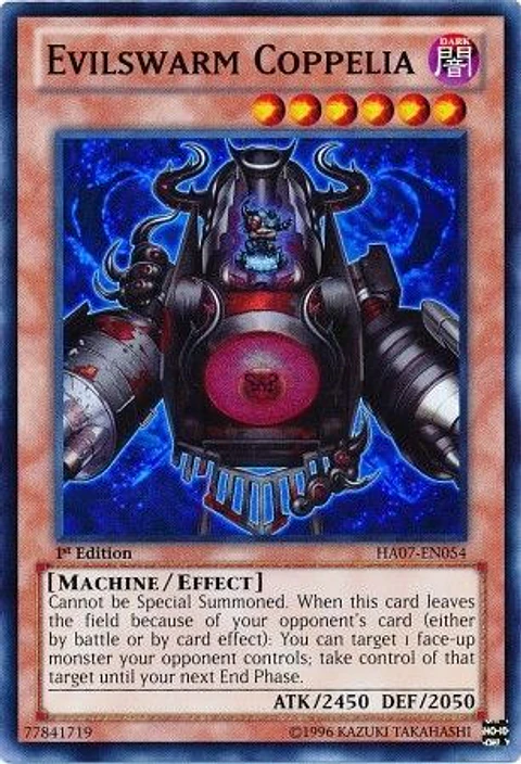 Evilswarm Coppelia - HA07-EN054 - Super Rare