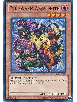Evilswarm Azzathoth - HA07-EN050 - Super Rare