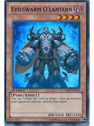 Evilswarm O'Lantern - HA07-EN014 - Super Rare
