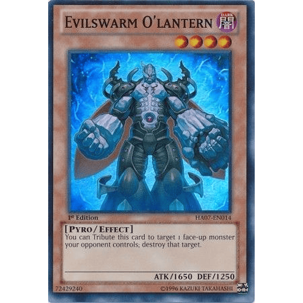 Evilswarm O'Lantern - HA07-EN014 - Super Rare