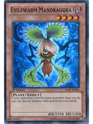 Evilswarm Mandragora - HA07-EN015 - Super Rare