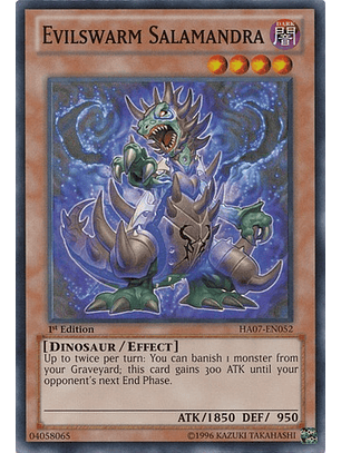 Evilswarm Salamandra - HA07-EN052 - Super Rare