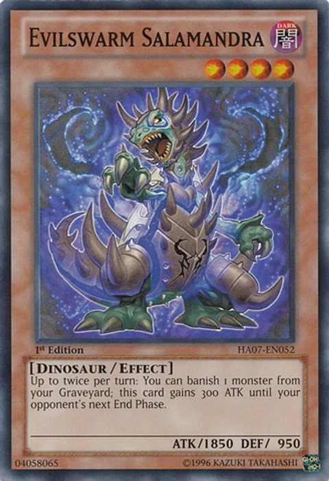 Evilswarm Salamandra - HA07-EN052 - Super Rare