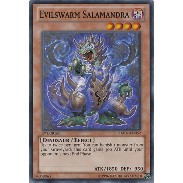 Evilswarm Salamandra - HA07-EN052 - Super Rare
