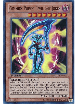 Gimmick Puppet Twilight Joker - NUMH-EN007 - Super Rare