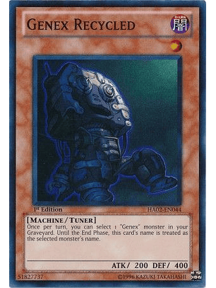Genex Recycled - HA02-EN044 - Super Rare