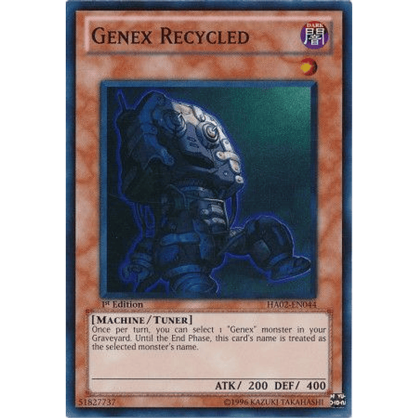Genex Recycled - HA02-EN044 - Super Rare