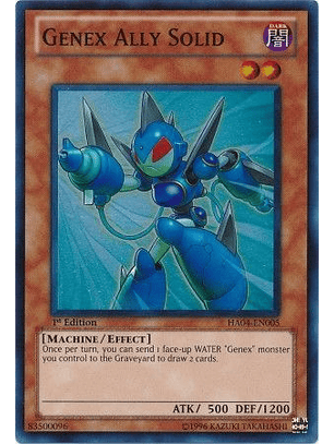 Genex Ally Solid - HA04-EN005 - Super Rare