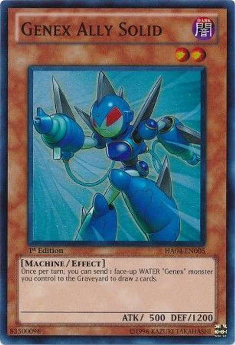 Genex Ally Solid - HA04-EN005 - Super Rare