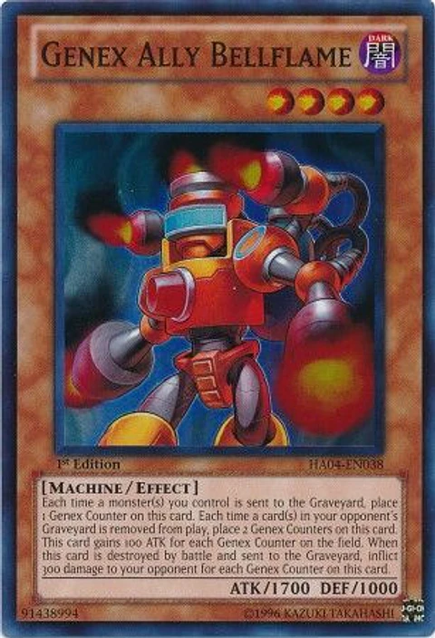 Genex Ally Bellflame - HA04-EN038 - Super Rare