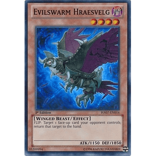 Evilswarm Hraesvelg - HA07-EN016 - Super Rare 