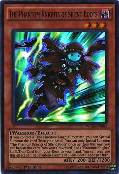 The Phantom Knights of Silent Boots - WIRA-EN002 - Super Rare 