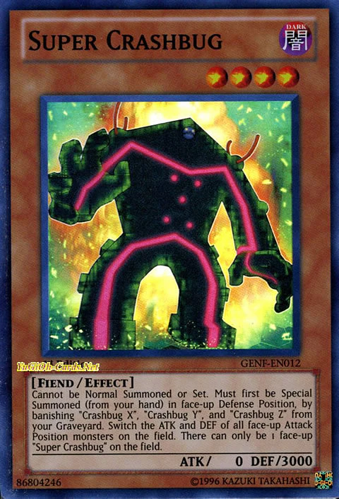 Super Crashbug - GENF-EN012 - Super Rare