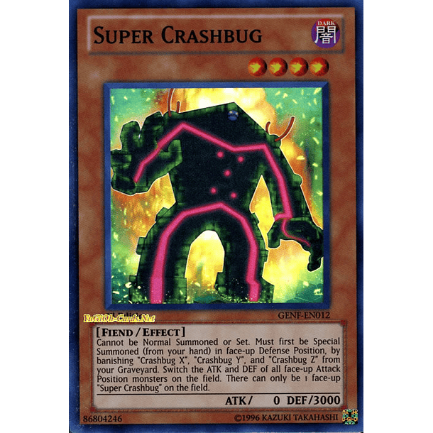 Super Crashbug - GENF-EN012 - Super Rare