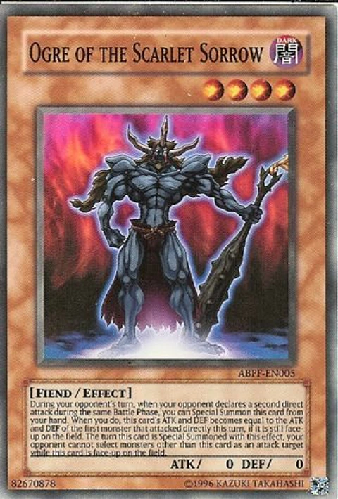 Ogre of the Scarlet Sorrow - ABPF-EN005 - Super Rare