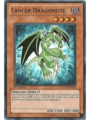 Lancer Dragonute - EXVC-EN091 - Super Rare