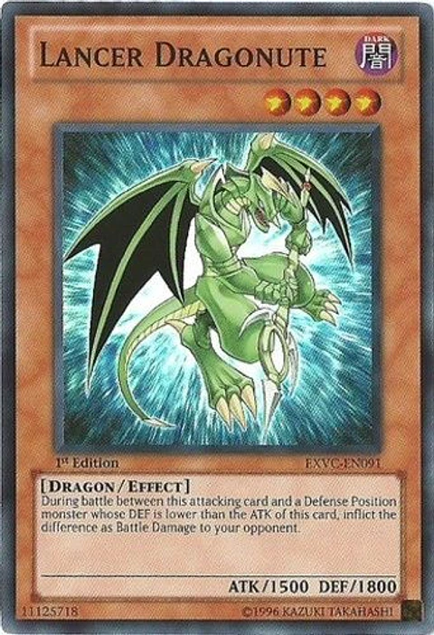 Lancer Dragonute - EXVC-EN091 - Super Rare