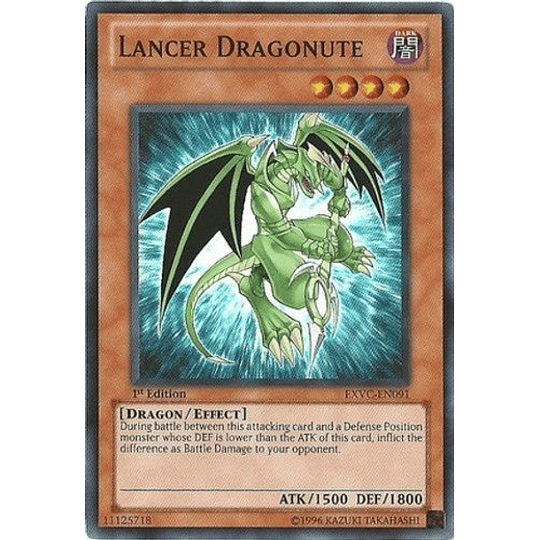 Lancer Dragonute - EXVC-EN091 - Super Rare