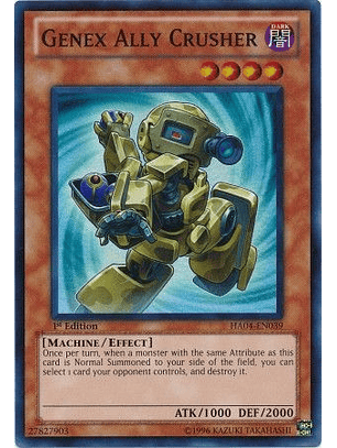 Genex Ally Crusher - HA04-EN039 - Super Rare
