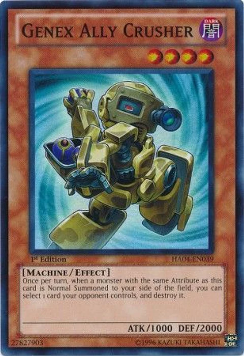 Genex Ally Crusher - HA04-EN039 - Super Rare