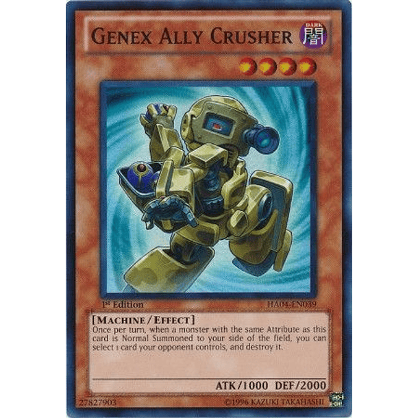 Genex Ally Crusher - HA04-EN039 - Super Rare