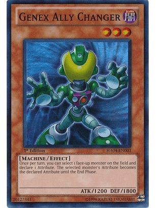 Genex Ally Changer - HA04-EN003 - Super Rare