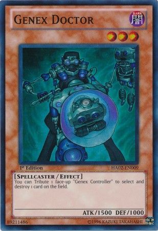 Genex Doctor - HA02-EN009 - Super Rare 1