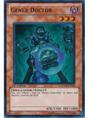 Genex Doctor - HA02-EN009 - Super Rare
