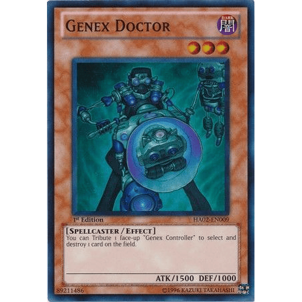 Genex Doctor - HA02-EN009 - Super Rare