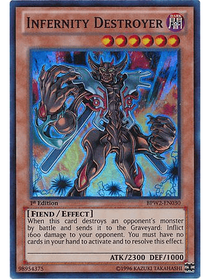 Infernity Destroyer - BPW2-EN030 - Super Rare