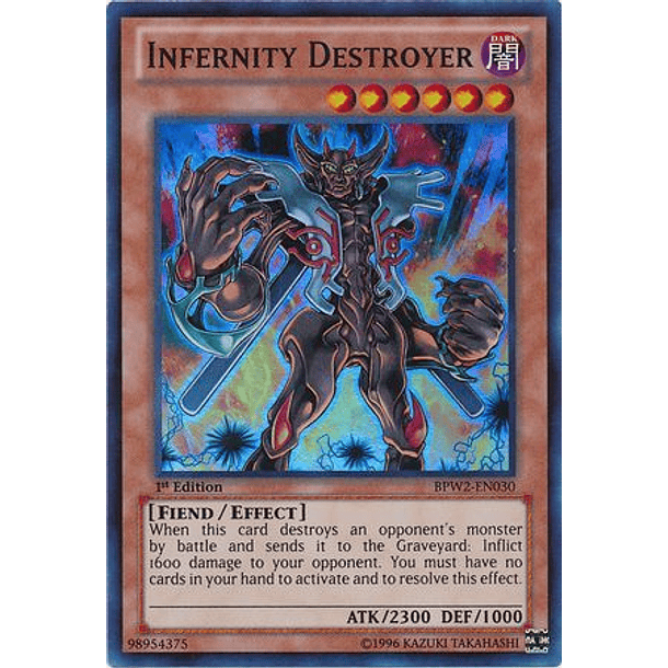 Infernity Destroyer - BPW2-EN030 - Super Rare