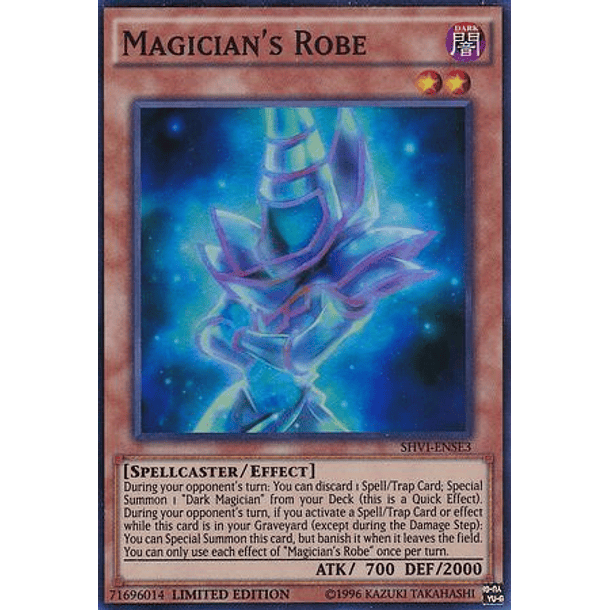 Magician's Robe - SHVI-ENSE3 - Super Rare Limited Edition