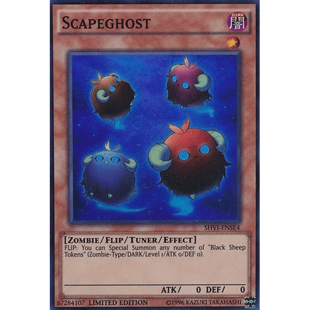 Scapeghost - SHVI-ENSE4 - Super Rare Limited Edition