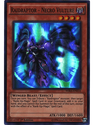 Raidraptor - Necro Vulture - WIRA-EN014 - Super Rare
