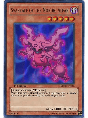 Svartalf of the Nordic Alfar - STOR-EN015 - Super Rare