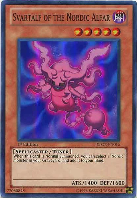 Svartalf of the Nordic Alfar - STOR-EN015 - Super Rare