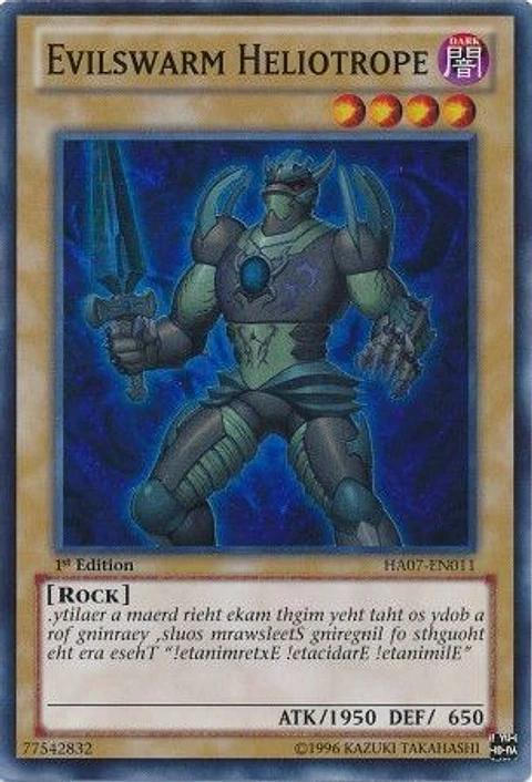 Evilswarm Heliotrope - HA07-EN011 - Super Rare