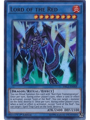 Lord of the Red - DRL3-EN068 - Ultra Rare