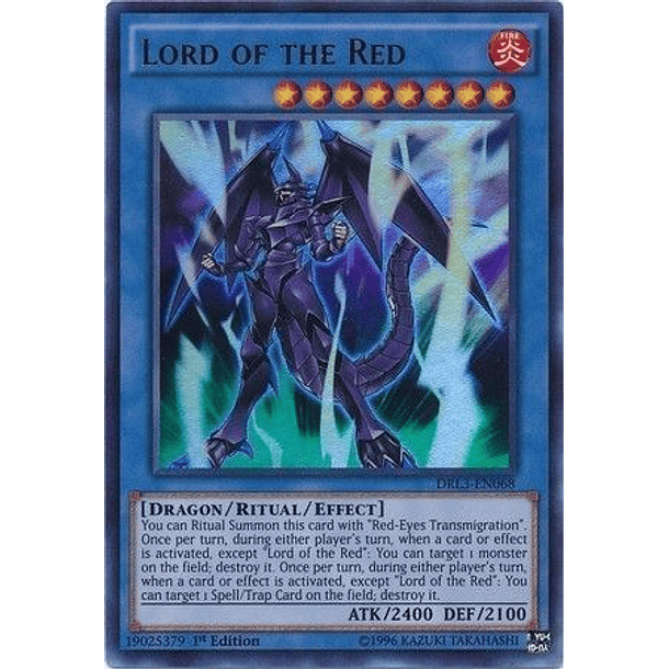 Lord of the Red - DRL3-EN068 - Ultra Rare