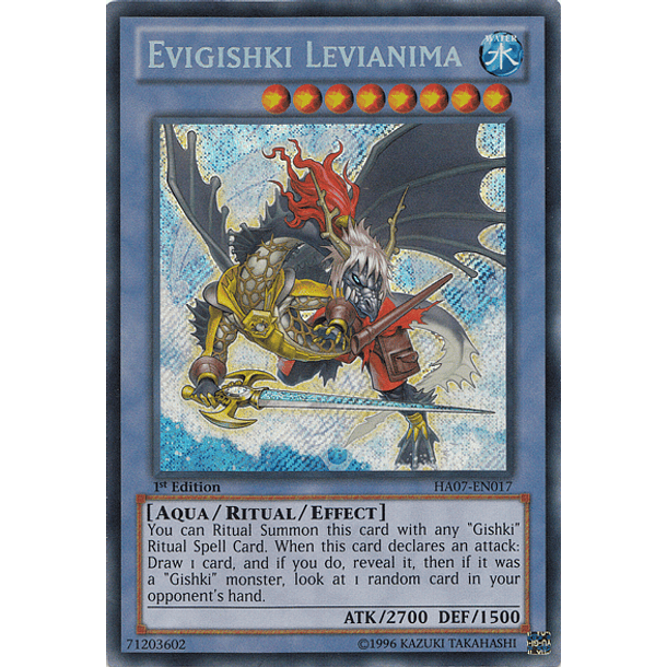 Evigishki Levianima - HA07-EN017 - Secret Rare