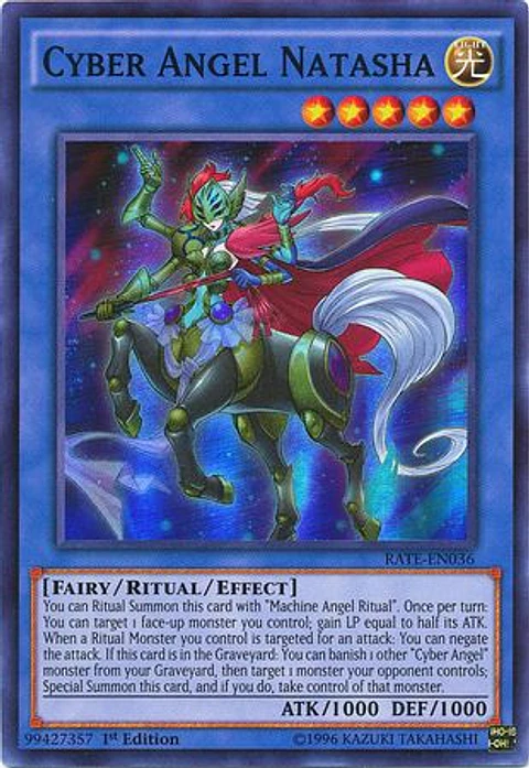 Cyber Angel Natasha - RATE-EN036 - Super Rare 