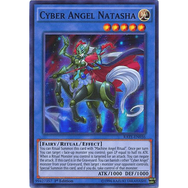 Cyber Angel Natasha - RATE-EN036 - Super Rare 