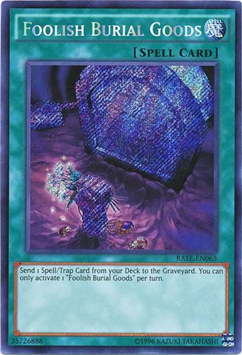 Foolish Burial Goods - RATE-EN065 - Secret Rare