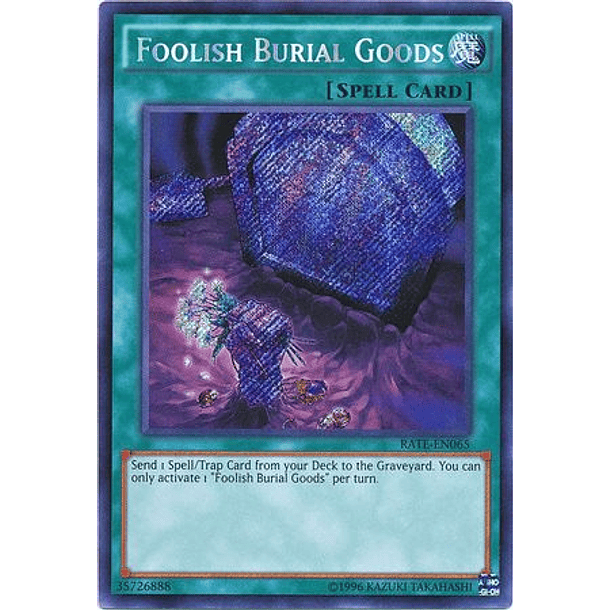 Foolish Burial Goods - RATE-EN065 - Secret Rare