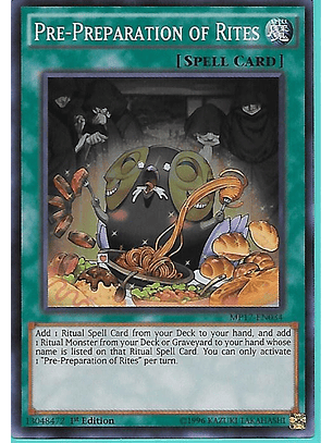 Pre-Preparation of Rites - MP17-EN034 - Super Rare