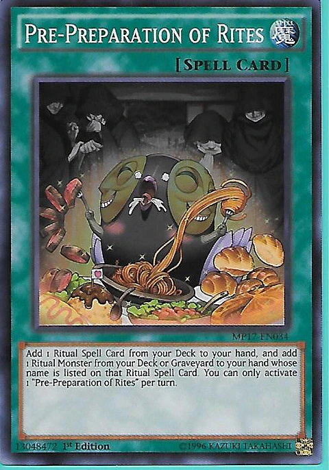 Pre-Preparation of Rites - MP17-EN034 - Super Rare