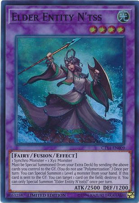 Elder Entity N'tss - CT14-EN009 - Super Rare Limited Edition