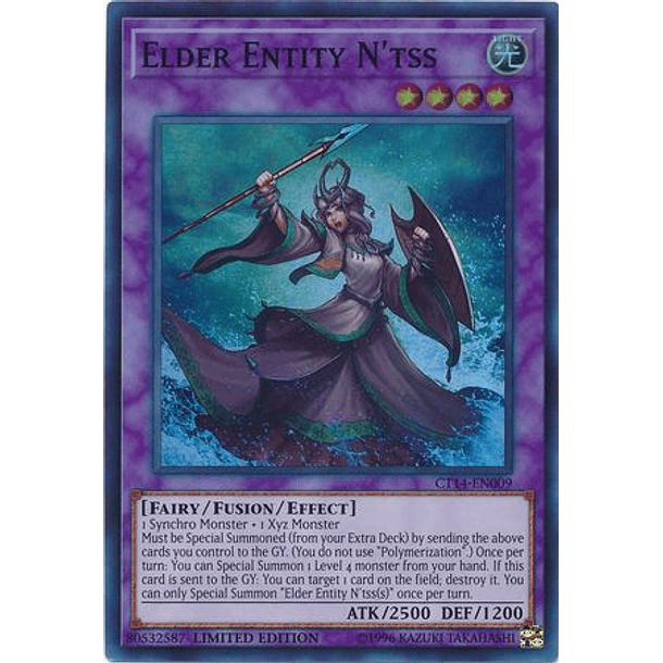 Elder Entity N'tss - CT14-EN009 - Super Rare Limited Edition